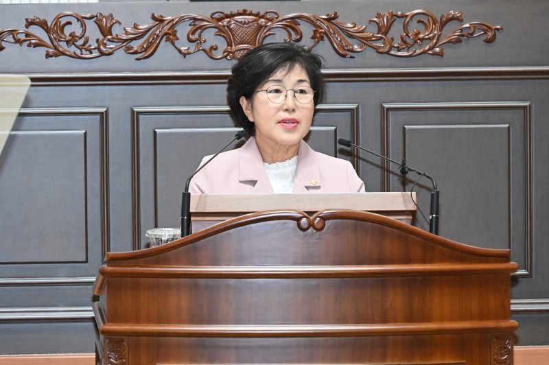 [진주=뉴시스] 황진선 진주시의원. (사진=뉴시스 DB). photo@newsis.com *재판매 및 DB 금지