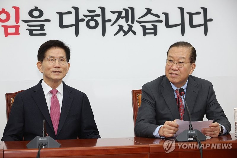 발언하는 권영세 비상대책위원장 (출처=연합뉴스)