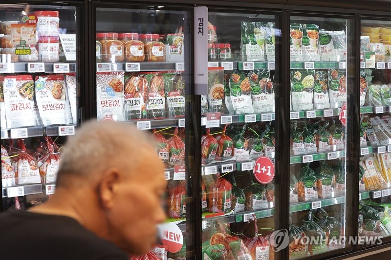 김치 수출량 역대 최대 (출처=연합뉴스)