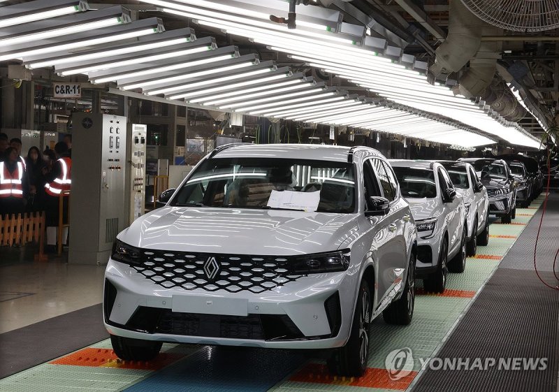 르노코리아, 부산공장 공개행사 (출처=연합뉴스)
