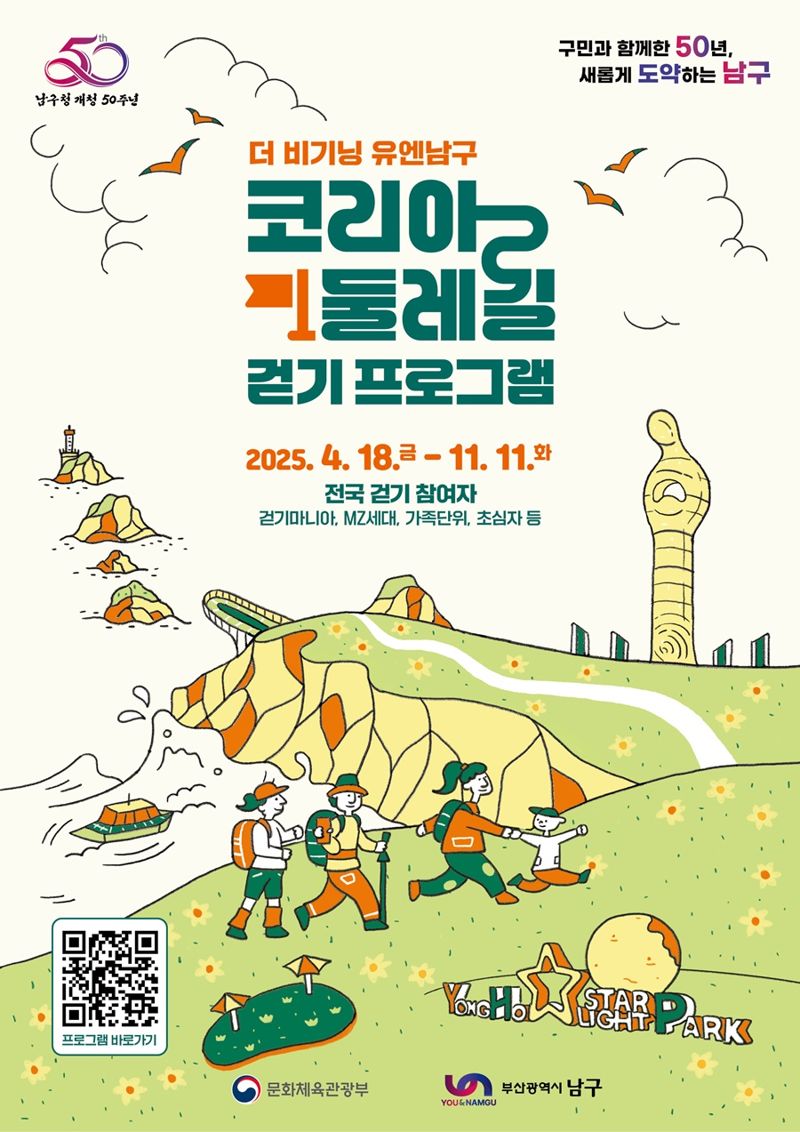 해파랑·남파랑길 출발점 오륙도...걷기 여행 명소로 조명