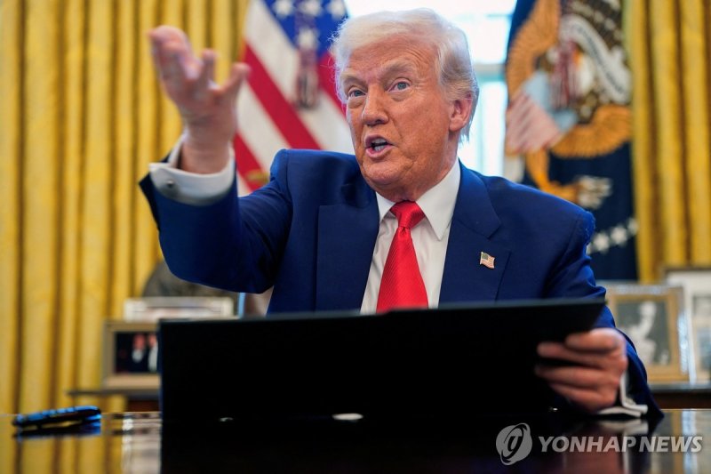 트럼프 대통령 (출처=연합뉴스)