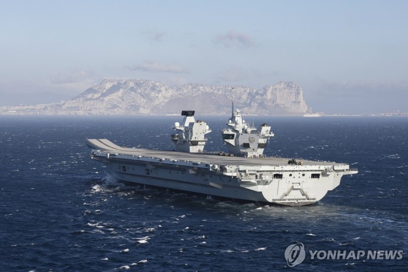 HMS 프린스 오브 웨일스 (출처=연합뉴스)