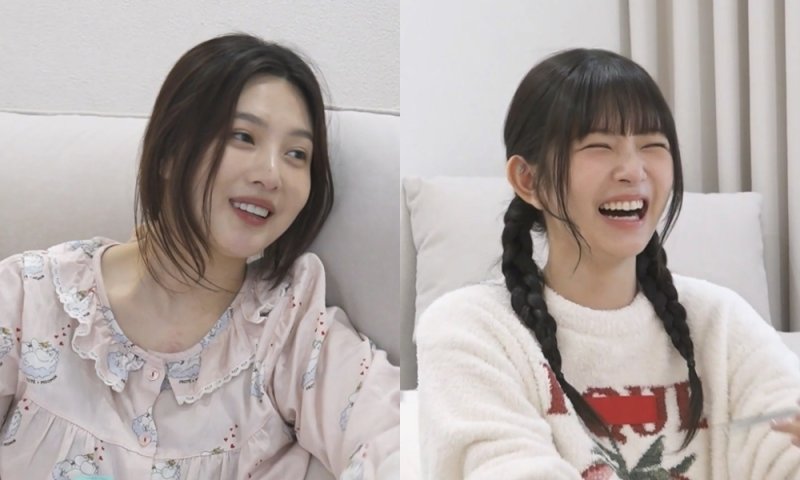 "진짜 동생 같아"…레벨 조이, 아이브 레이와 MZ 찐친 노는법 공개