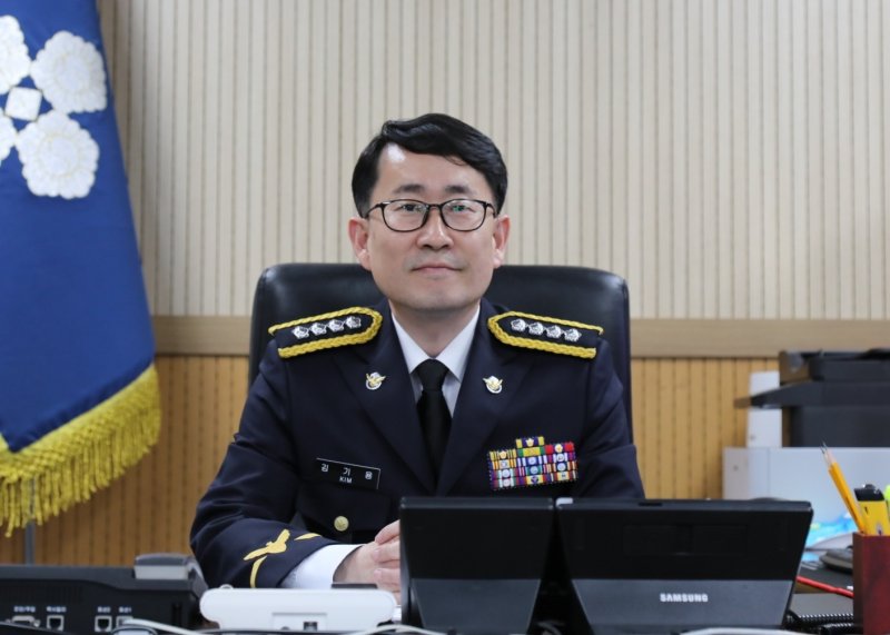 김기용 신임 여수해양경찰서장.(여수해경 제공. 재판매 및 DB 금지)