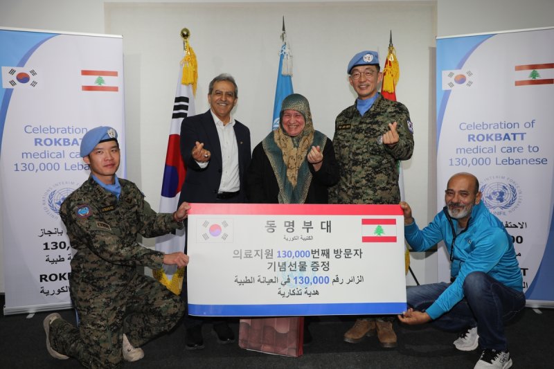 동명부대 13만번째 의료지원 대상자 로카야 파키흐 씨 (출처=연합뉴스)