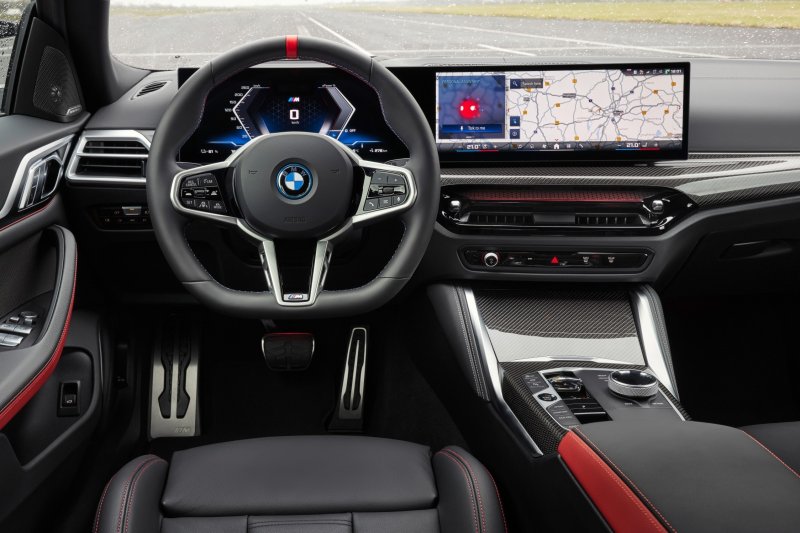 BMW 고성능 순수전기 그란쿠페 '뉴i4 M50 x드라이브(Drive)' 모습(BMW코리아 제공).