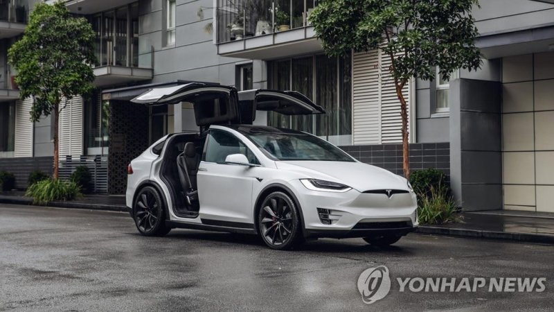 테슬라 SUV '모델X' (출처=연합뉴스)