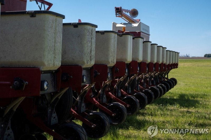 미국 일리노이주의 대두 농장 (출처=연합뉴스)