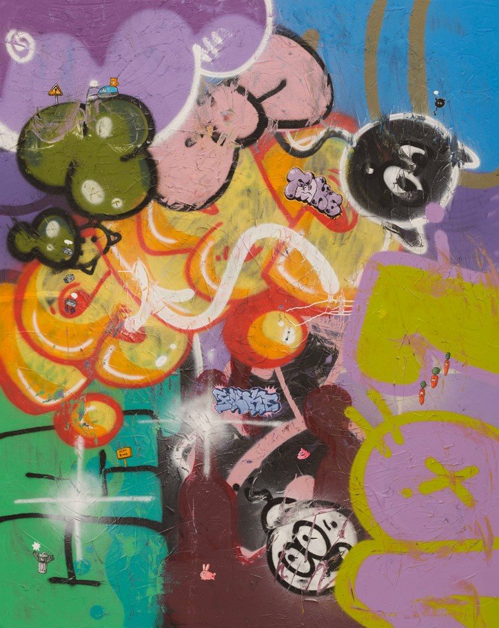 샘바이펜, child wall.2025. 227.3*171.8cm *재판매 및 DB 금지
