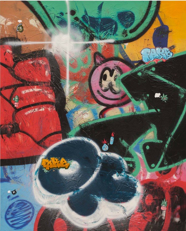 SAMBYPEN, Chaotic Wall, 2025 *재판매 및 DB 금지