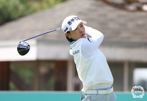 박주영의 티샷. (출처=연합뉴스)