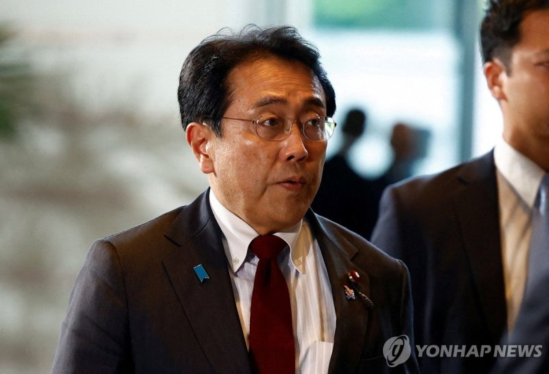 아카자와 료세이 일본 경제재생상 (출처=연합뉴스)