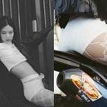 제니, 상의 탈의에 혀밑 노출까지…″섹시 도발″