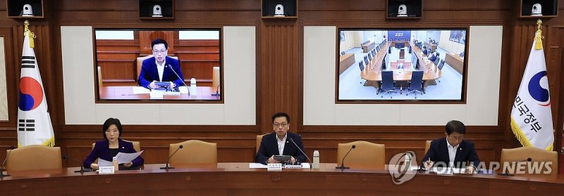 대외경제장관회의, 발언하는 최상목 부총리 (출처=연합뉴스)