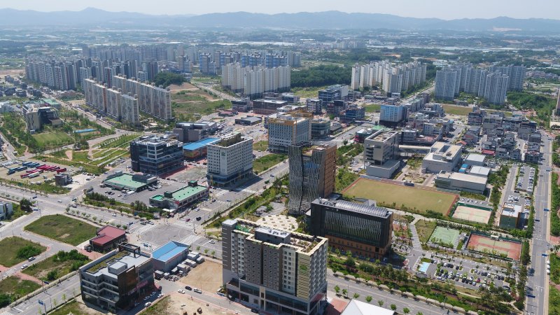 [음성=뉴시스] 연종영 기자 = 충북혁신도시에 입주한 공공기관 (사진=충북도 제공) 2024.04.04. jyy@newsis.com
