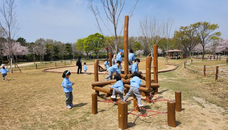 세계적 철새도래지 부산 을숙도에 유아 숲 놀이터 마련