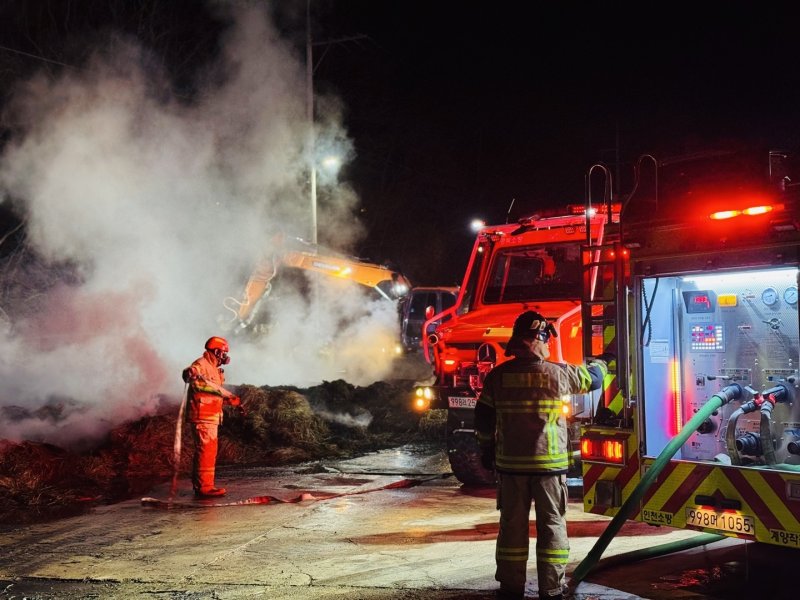 "소똥이 이렇게 무서울줄이야"…영남 산불 진화 투입됐던 인천 소방관