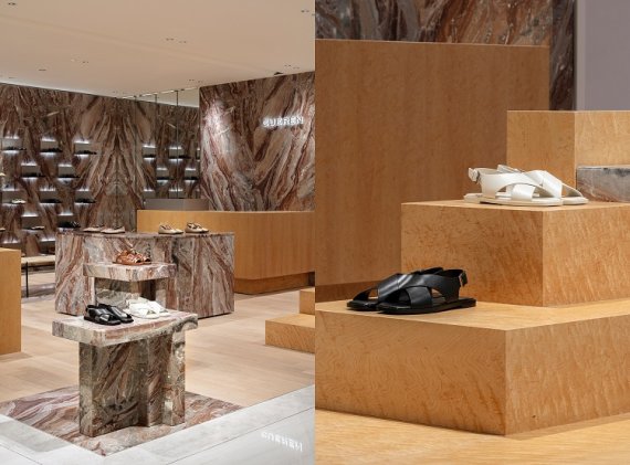 프리미엄 가죽 슈즈 브랜드 쿠에른, 신세계백화점 본점 스토어 리뉴얼 오픈