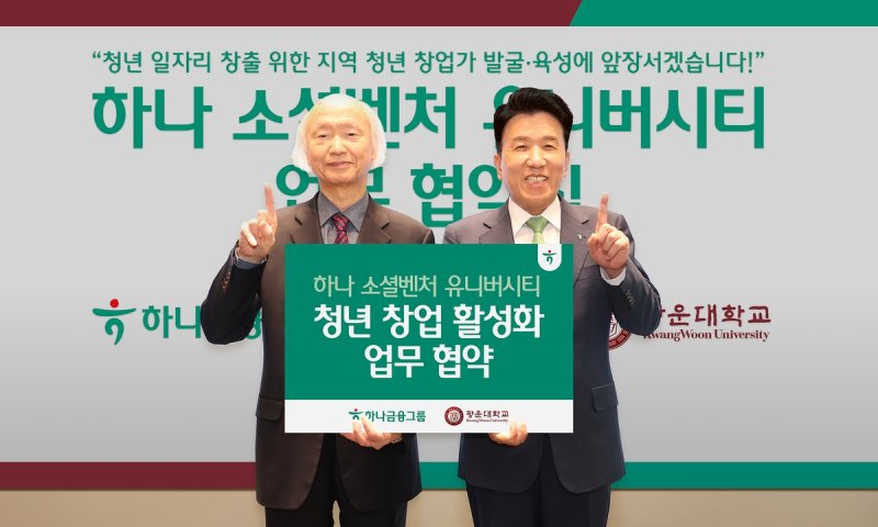 하나금융, 청년 창업가 발굴·육성 프로그램 4기 모집 (출처=연합뉴스)