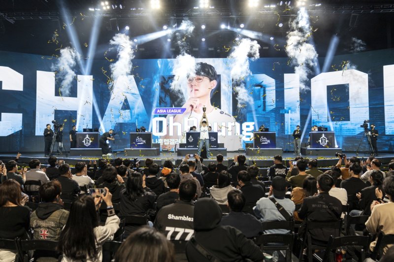 넷마블이 개최한 첫 글로벌 공식 대회 '나 혼자만 레벨업어라이즈 챔피언십 2025' 현장 (사진=넷마블 제공) *재판매 및 DB 금지