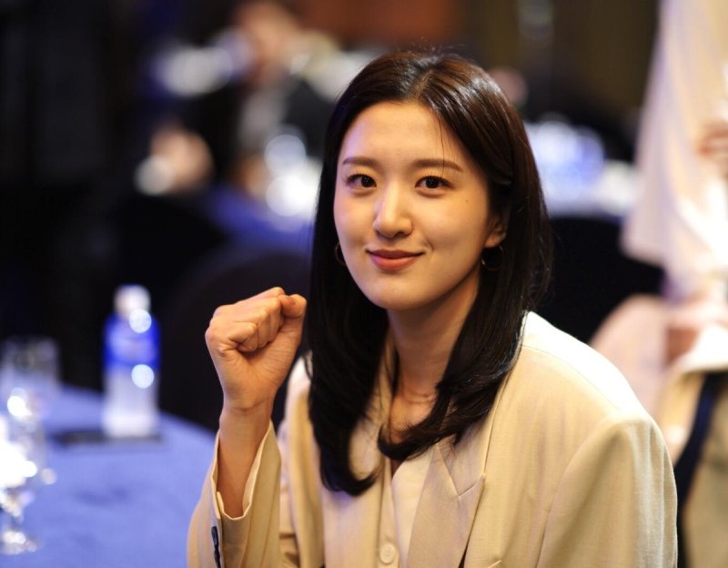 V리그 시상식에 참석한 여자배구 선수 이다현 (출처=연합뉴스)