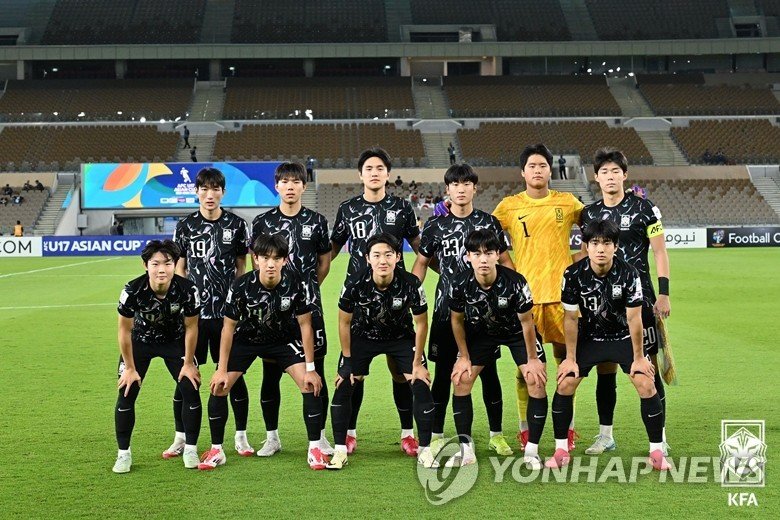 U-17 아시안컵 8강전 (출처=연합뉴스)