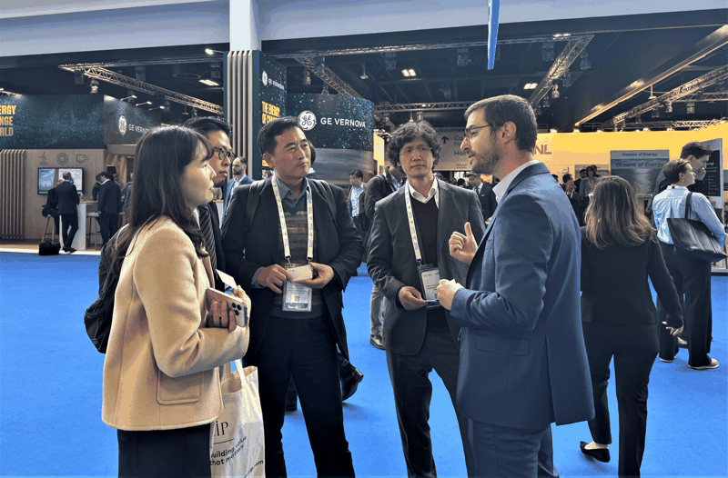 전남도는 최근 덴마크 코펜하겐에서 열린 유럽 최대 규모 해상풍력 산업 전시회(Wind Europe 2025)에 참가해 글로벌 해상풍력 기업과 면담하고, 목포 신항을 포함한 전남 해상풍력 인프라와 투자 인센티브 등을 적극 홍보했다고 15일 밝혔다. 전남도 제공