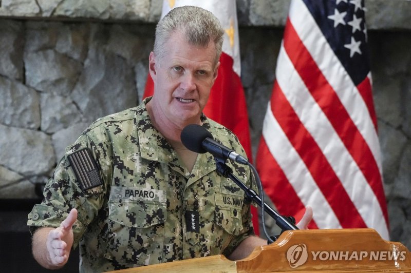 새뮤얼 퍼파로 미국 인도태평양사령관 (출처=연합뉴스)