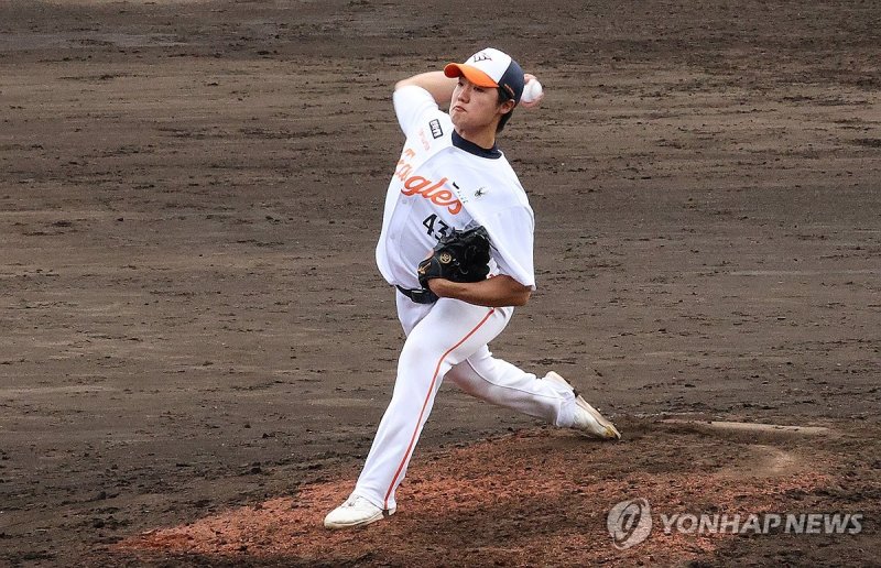 한화 정우주 (출처=연합뉴스)