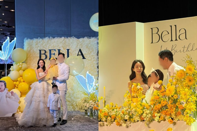 '♥이필립' 박현선, 둘째 딸 초호화 돌잔치 "11시간 정성 가득"