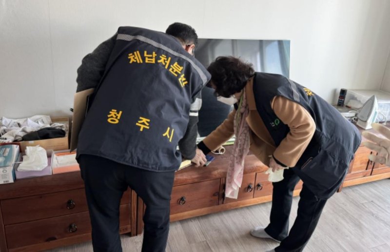 교통과태료 고액 체납자 가택 수색 (출처=연합뉴스)