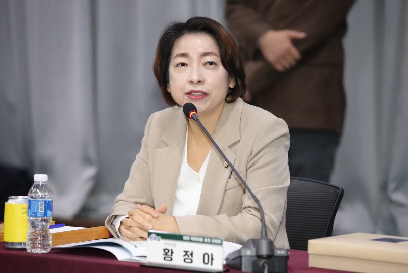 지난해 11월 황정아 더불어민주당 국회의원 모습. 사진=뉴스1