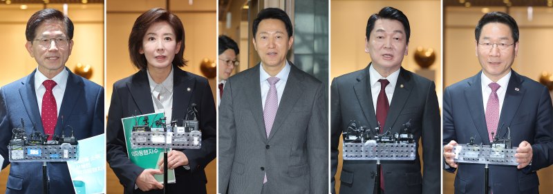 "비전 이어 받겠다" 앞다퉈 오세훈 찾는 국힘 경선 주자들