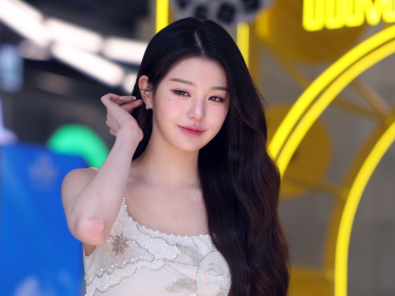 [뉴스1 ★]장원영, 상큼 발랄 '인간 비타민'