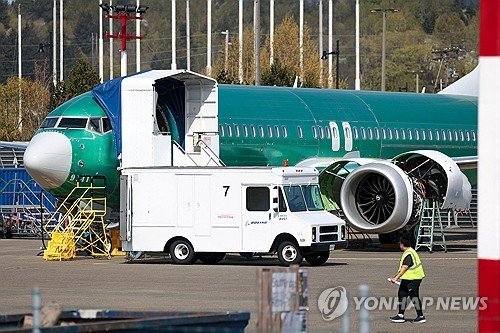 보잉 공장의 항공기 (출처=연합뉴스)