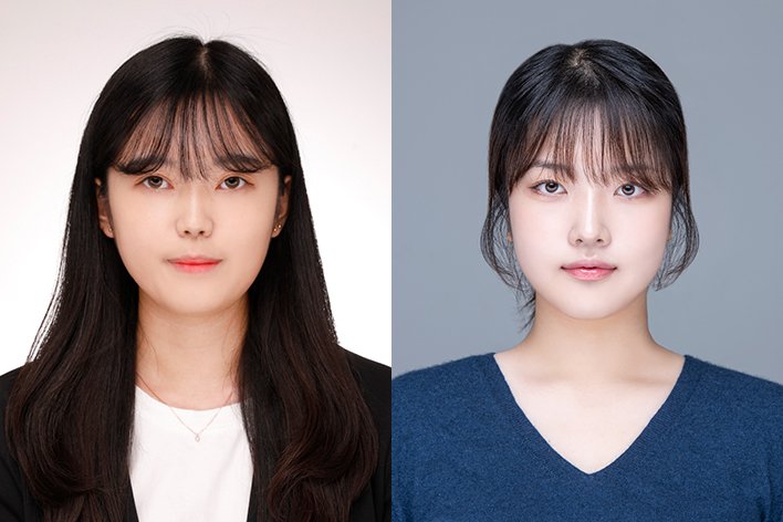 일반과정 연구책임자로 선정된 김효원 석사과정(왼쪽), 이유진 석사과정. (사진=동국대 제공) *재판매 및 DB 금지