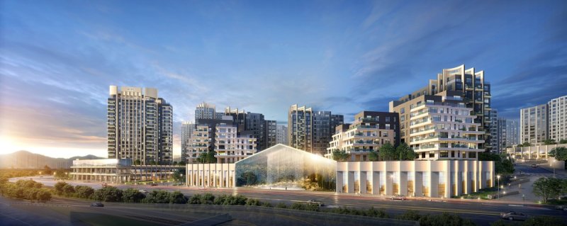 '아크로 한남' 단지 투시도 (출처=연합뉴스)