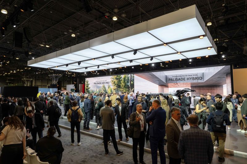 현대차, 美시장 홀린다…뉴욕오토쇼 최대규모 부스 꾸려