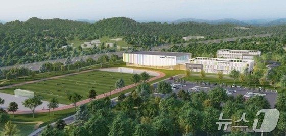 서울올릭픽기념국민체육진흥공단 원주스포츠가치센터 조감도. (재판매 및 DB금지)/뉴스1