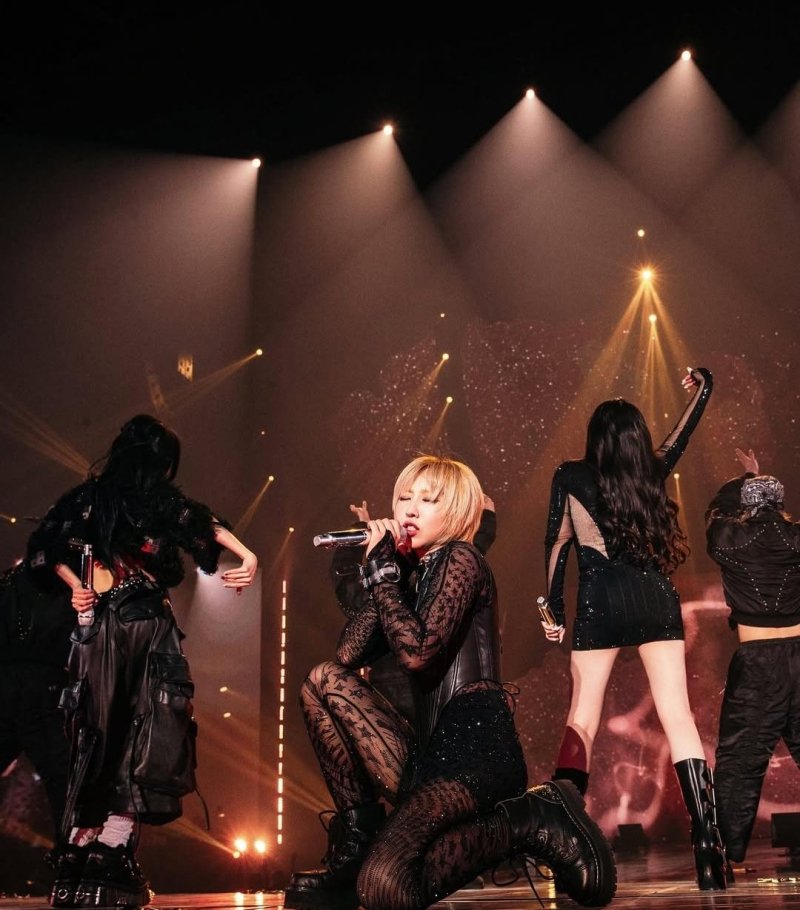 2NE1 씨엘&middot;공민지, 과감 시스루룩…섹시미 넘치네