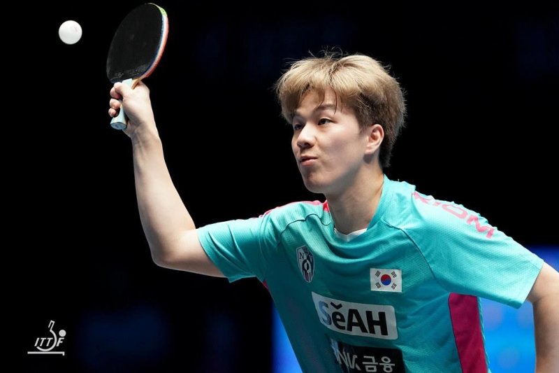 ITTF 남자 월드컵에 출전한 안재현 (출처=연합뉴스)