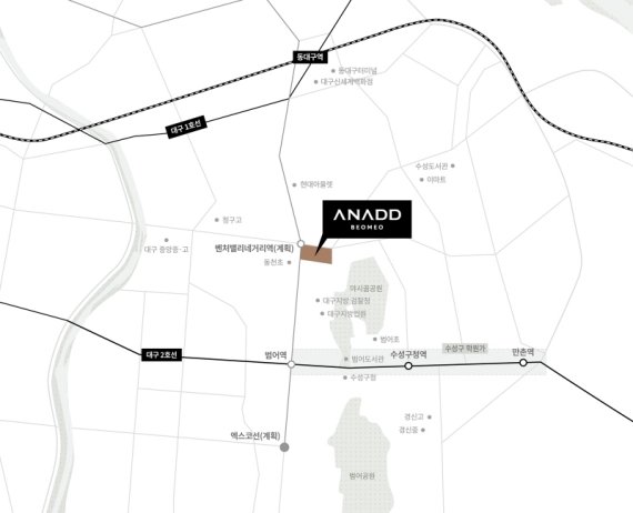 대구 고급주거 새 기준 ‘어나드 범어’, 5월 공급 앞두고 관심