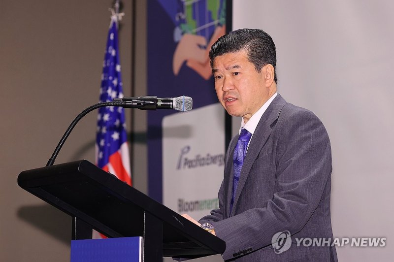 제임스 김 회장, 에너지 혁신 포럼 개회사 (출처=연합뉴스)