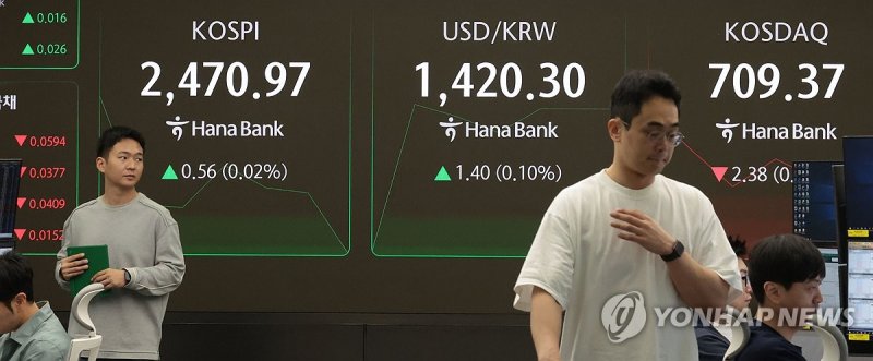 상승 개장한 코스피 (출처=연합뉴스)