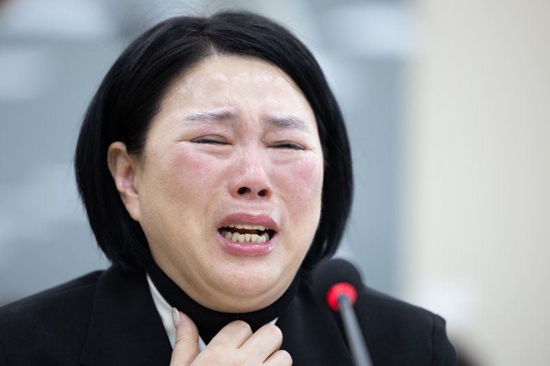 "책임지는 사람 하나 없다" 故오요안나 모친, MBC 앞 단식 농성 돌입