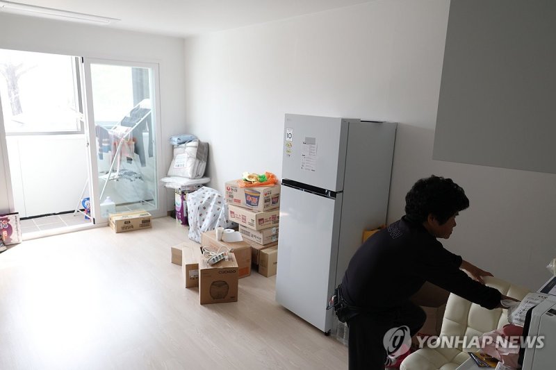 '경북산불' 이재민, 안동시 1호 임시주택 입주 (출처=연합뉴스)