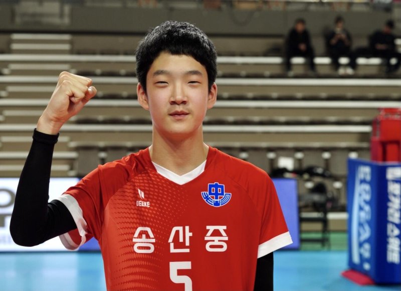송산중의 주장 여광민 (출처=연합뉴스)