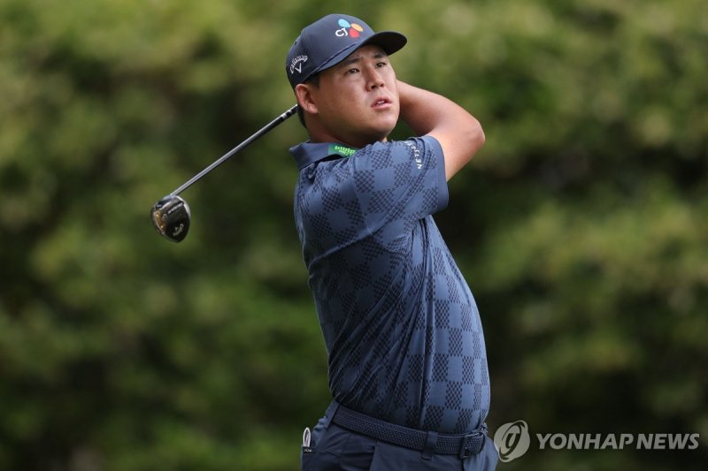 김시우의 2라운드 경기 모습 (출처=연합뉴스)