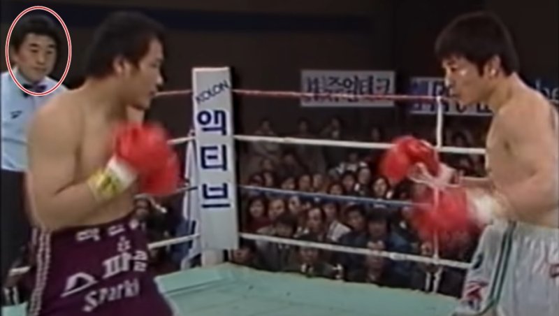 1988년 12월22일 박종팔 대 백인철의 라이벌전에서 주심을 맡았던 고인 (출처=연합뉴스)